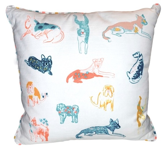anthropologie dog pillow